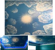 Blue Sky Mural